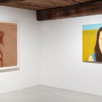 Alex Katz. Courtesy of Galleria Monica De Cardenas