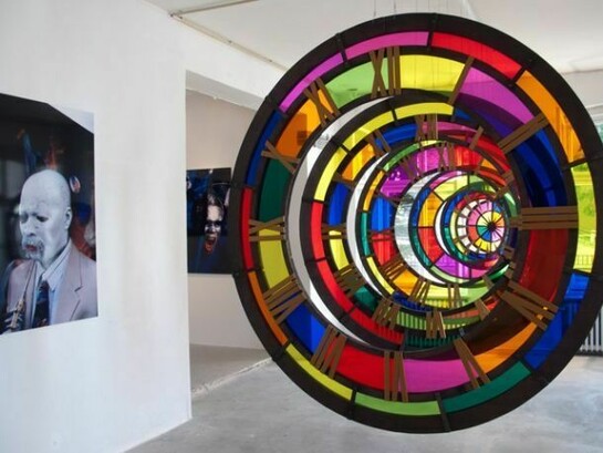 Zak Ove, Time Tunnel, 2013, Glass, Steel,(Appox. 3.6 to 4 Metres in Length once installed and 1.8 Metres in width), Courtesy of Vigo Gallery and the Artist Zak Ové