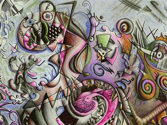 Mateo Arquero (lasayatanas), "La transfiguración del ser", 2022