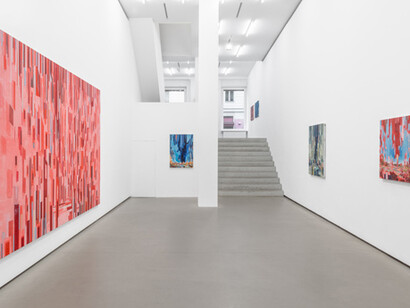 David Schnell, Exhibition view. Courtesy of Galerie Eigen + Art