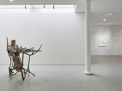 Leaves of Bronze. Courtesy of Gagosian Gallery