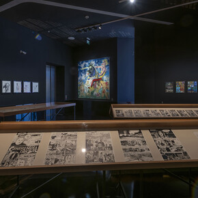 Andrea Pazienza, Non sempre si muore, veduta della mostra. Cortesia di Maxxi
