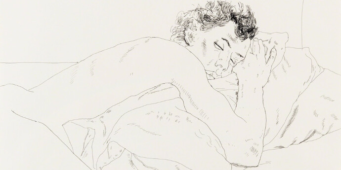 David Hockney. Courtesy of Paul Kasmin Gallery