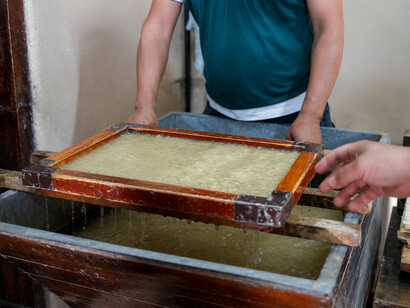 Dating back nearly two thousand years, traditional Chinese papermaking is a handmade craft associated with Cai Lun and based on the use of plant fibers including mulberry bark, hemp, bamboo, and rice straw. Through a careful process of pulping, molding, pressing, and drying, artisans produced high-quality paper such as Xuan paper, renowned for its durability and cultural significance