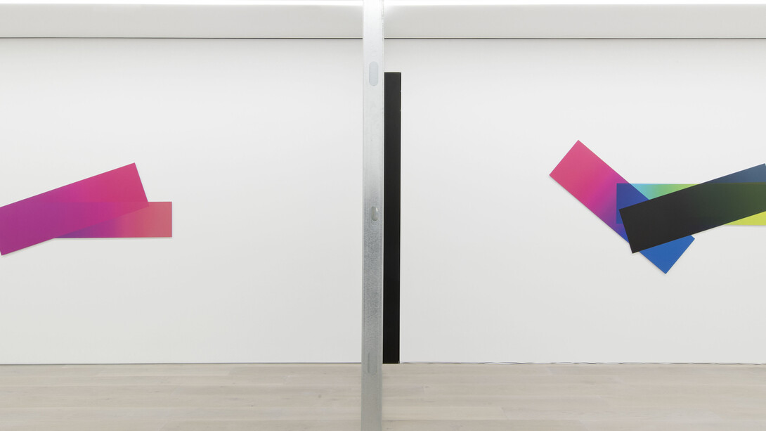 Artie Vierkant, View of the exhibition of Artie Vierkant at Perrotin New York. Photo: Guillaume Ziccarelli / Courtesy Perrotin