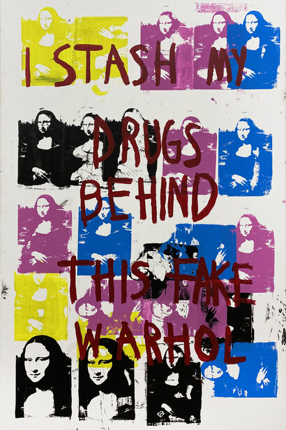 The Money is Behind Another Painting