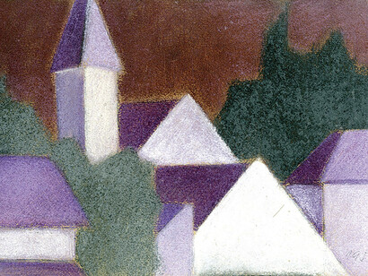 Julije Knifer, Stenjevec, 1952. Courtesy of Peter Freeman, Inc. Gallery