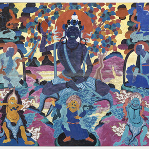 Zheng Guogu, One Manipulates into two, two integrates into one No.2, 2013, Oil on canvas, 240 x 206 cm, 94 1/2 x 81 in.