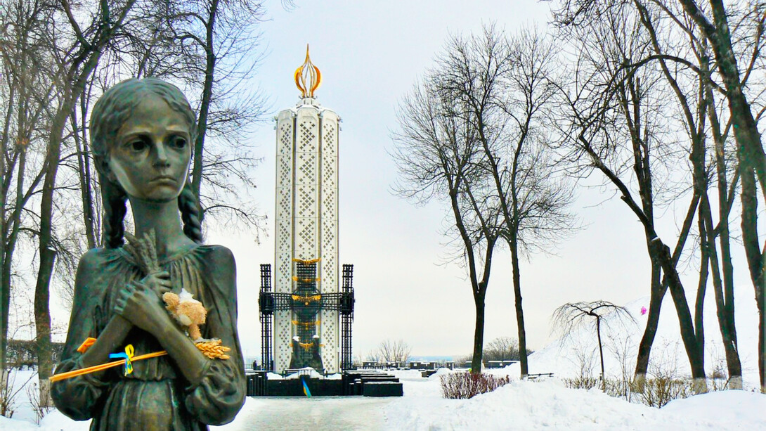 Memorial to Holodomor victims, Kyiv, Ukraine
