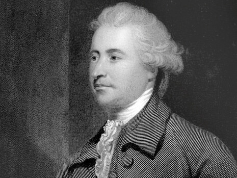 Retrato de Edmund Burke