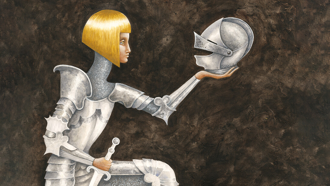Michelangelo Rossato, Giovanna D'Arco (da "Il cuore di Giovanna d'Arco", ARKA, 2019)