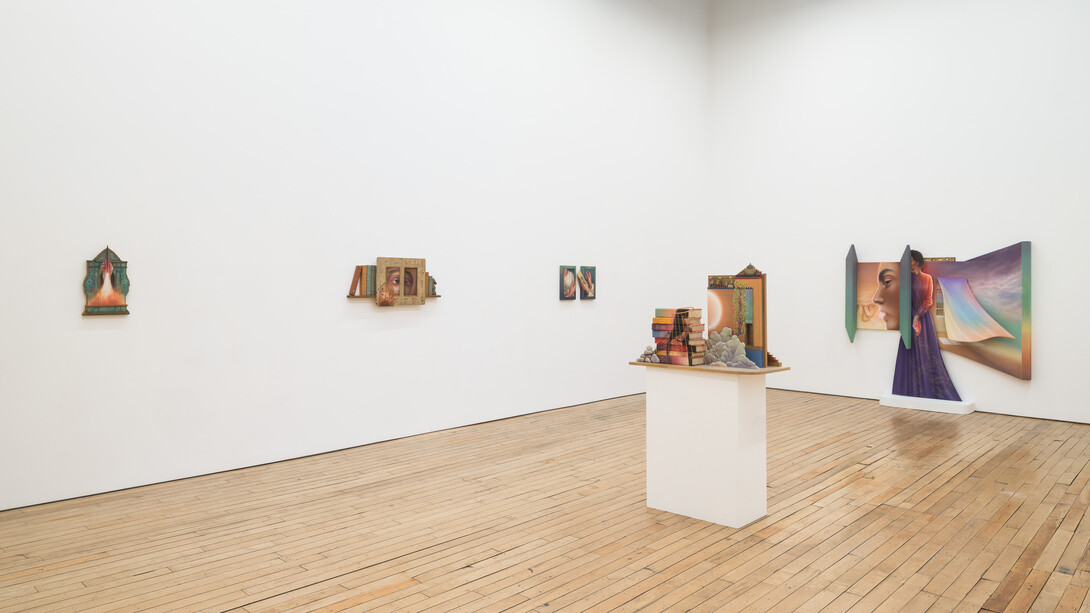 Arghavan Khosravi, What remains, exhibition view. Courtesy of Uffner & Liu Gallery