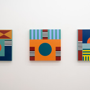 Dahlia Elsayed, Real Feel, 2023, installation view. Courtesy of Morgan Lehman Gallery, NYC