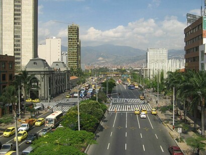 Medellín, Colombia. Accesos a la ciudad