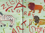 Rose Wylie, Lorry art, 2010. Per gentile concessione dello Zentrum Paul Klee