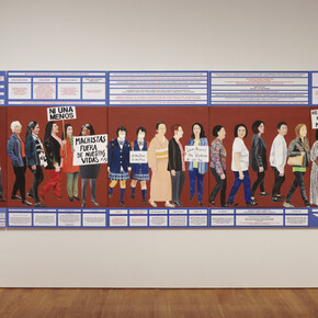 Artistes variés, Seven paintings – Seven encounters, vue de l'exposition. Avec l'aimable autorisation de Mudam