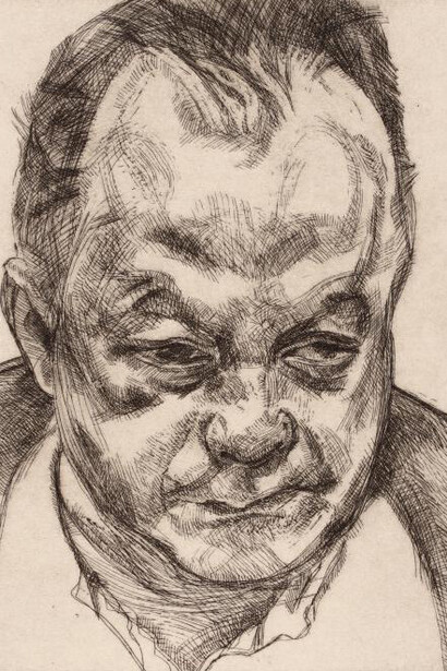 Lucian Freud and Frank Auerbach. Courtesy of Museum Städel