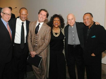 Mark Markham with Jessye Norman