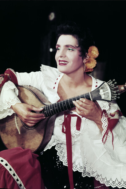 A fadista Amália Rodrigues