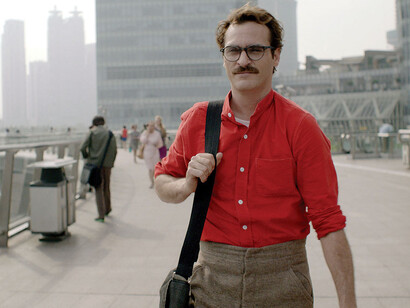 A scene of the movie "Her"