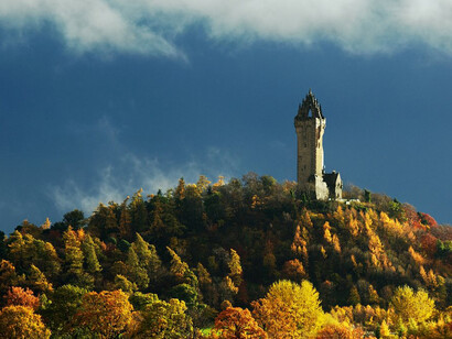 Stirling. La colina de Abbey Craig