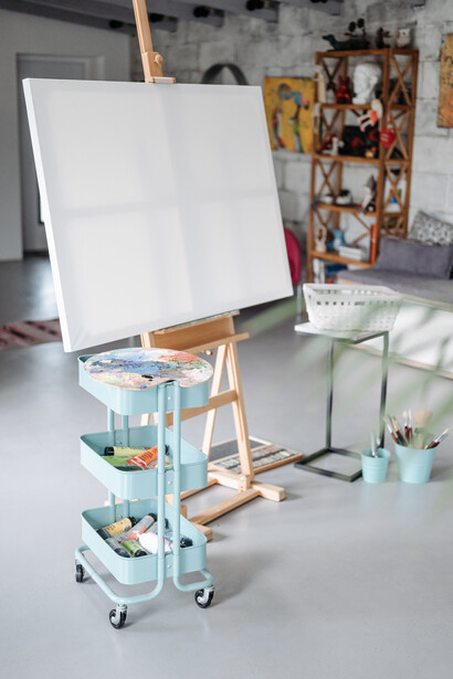 Espaço para pintura e o estímulo das habilidades socioemocionais