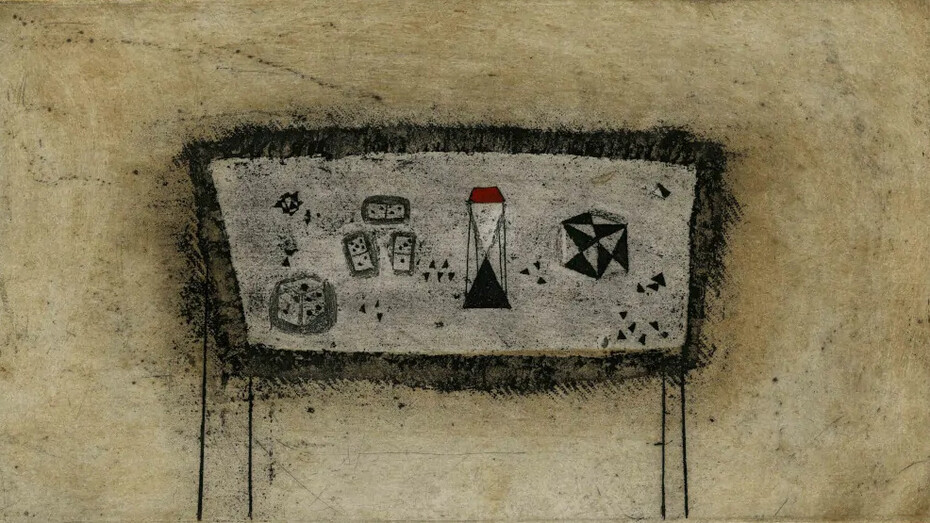 Bogdan Borčić, Little still life, 1958. Courtesy of Galerija Božidar Jakac