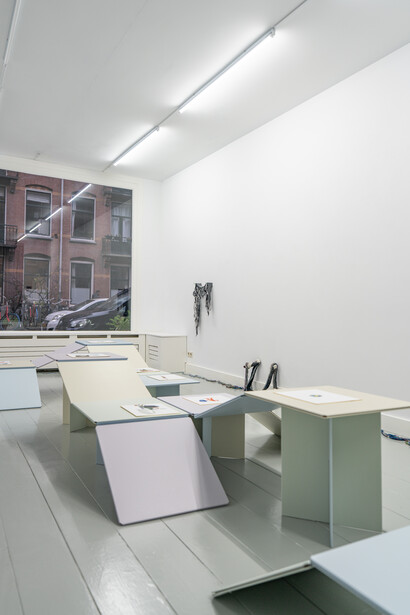 To See the Inability to See, On the nocturnal and most delirious summit of imagination, exhibition view. Courtesy of Josilda da Conceição Gallery