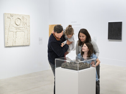 Aleksandra Kasuba, Shelters for the senses, exhibition view. Courtesy of Tate St Ives