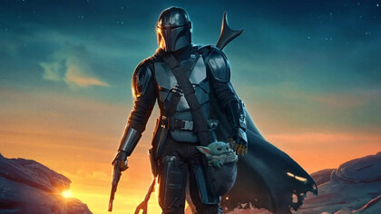 Cartel de la serie de televisión por Internet «The Mandalorian» 