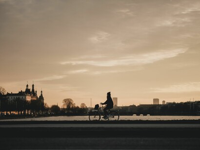 Cycling in Copenhagen