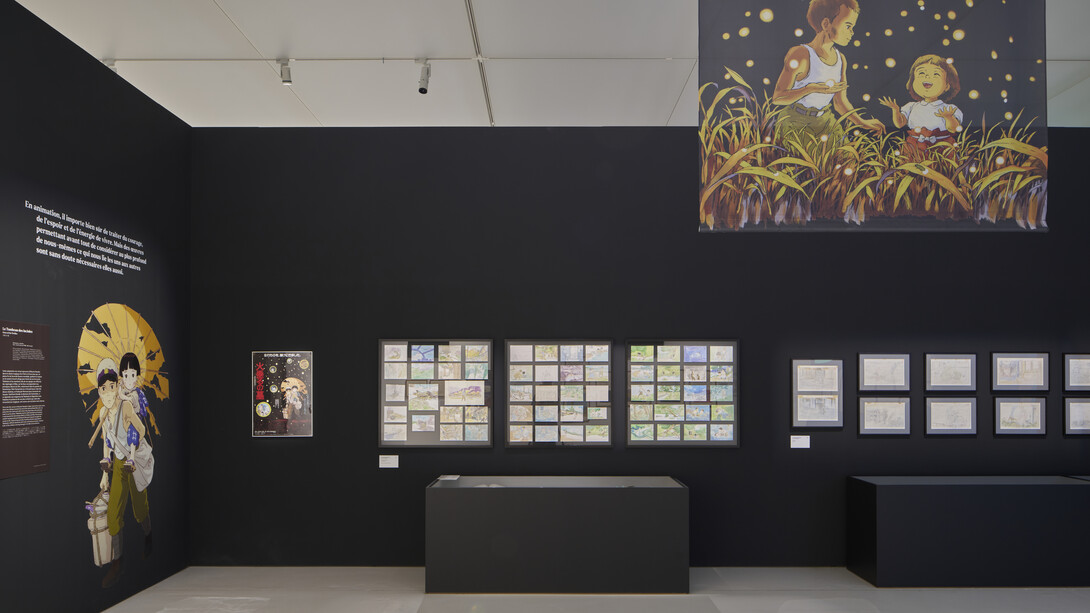 Isao Takahata, ausstellungsansicht. Mit freundlicher genehmigung von Mudac