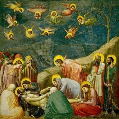 Giotto, Deposizione
