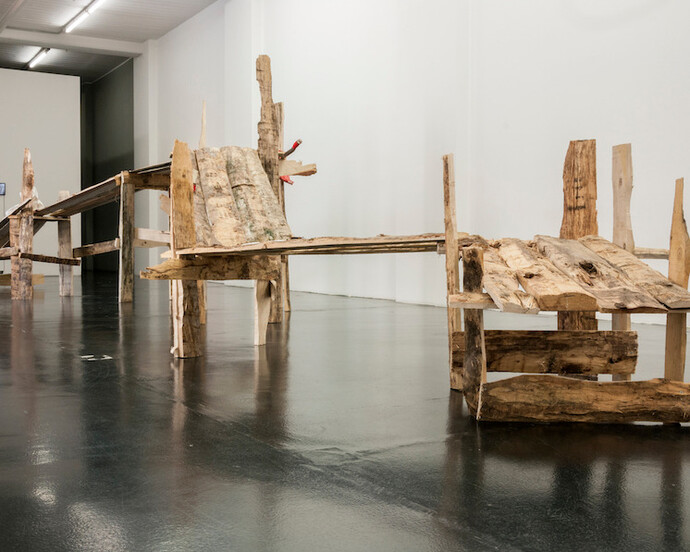 Daniele Girardi, Exhibition view. Courtesy of Otto Zoo