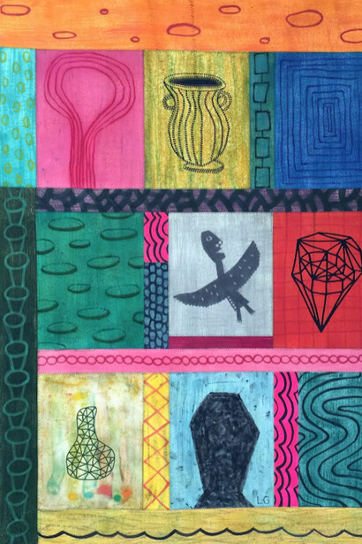 Leslie Giuliani, Treasure Trove, 2016. Courtesy of The Lionheart Gallery