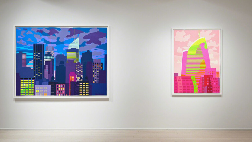 Daniel Heidkamp, Exhibition view. Courtesy of Pace Prints