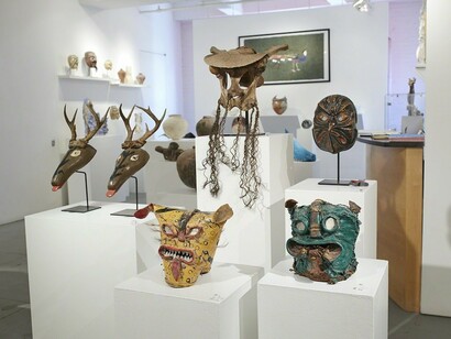 Immortal Menagerie, Exhibition view. Courtesy of Cavin-Morris Gallery