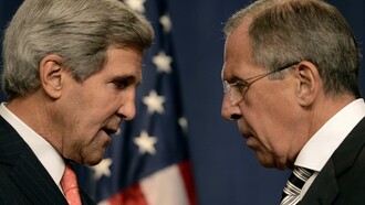 John Kerry y Serguéi Lavrov