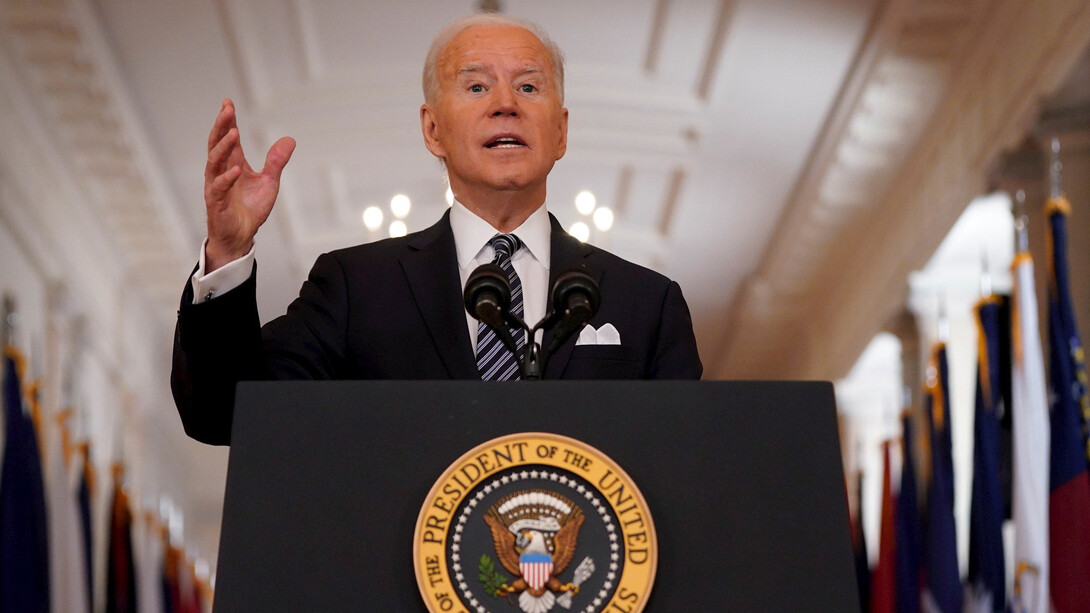 El presidente de los EE. UU., Joe Biden