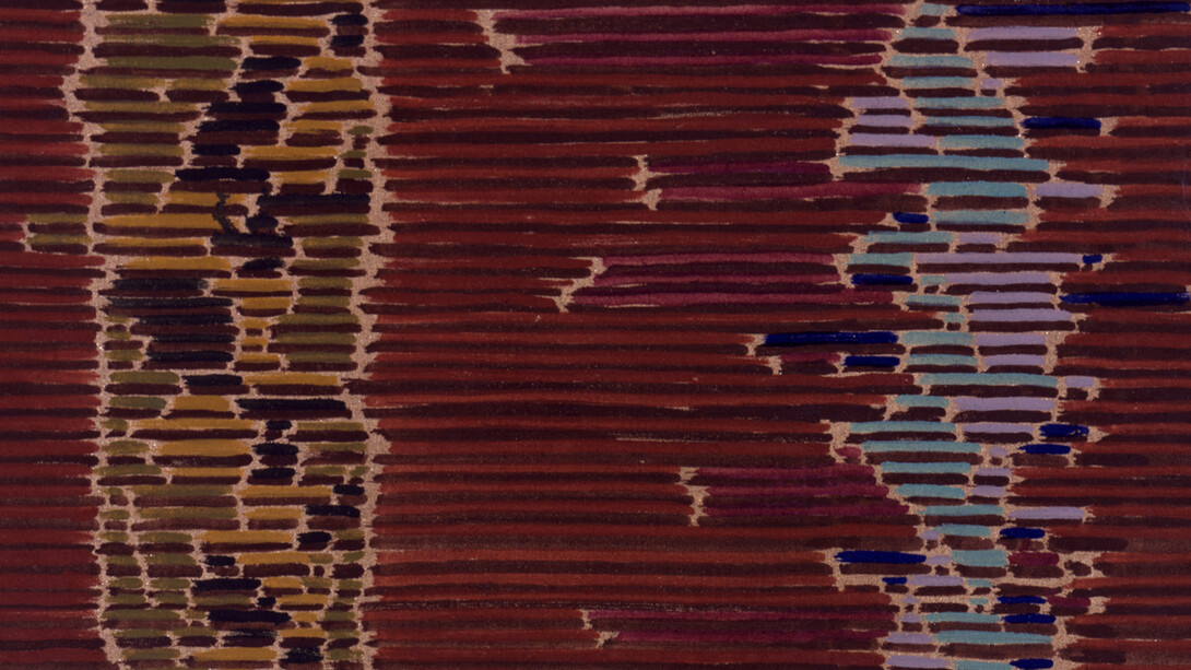 Alan Gussow (1931-1997), Two Paths, 1975, Oil on canvas, 22 x 24 inches, Courtesy of Driscoll Babcock Galleries