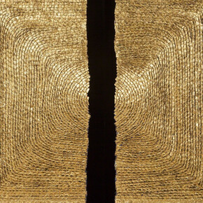 Olga de Amaral, Dos mitades II, 2011. Courtesy of  Galerie Agnès Monplaisir