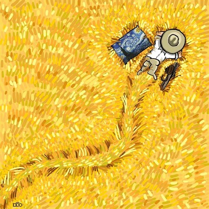 O Van Gogh de Alireza Karimi Moghaddam
