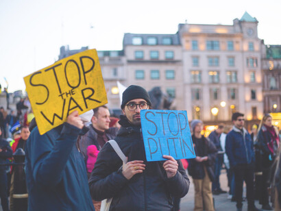 Protestos contra a guerra