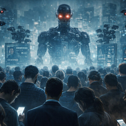 Surveillance becomes governance as technology watches, records, and silently decides