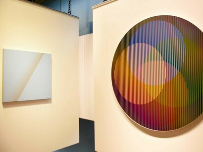 Carlos Cruz-Diez. Courtesy of Puerta Roja 