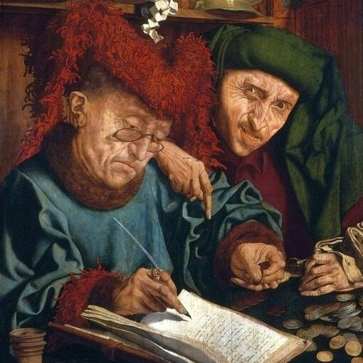 «Los dos prestamistas», Marinus van Reymerswaele (c.1495- 1546)