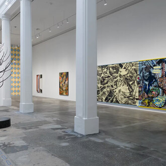 Keith Tyson, The generative universe, exhibition view. Courtesy of Hauser & Wirth Gallery
