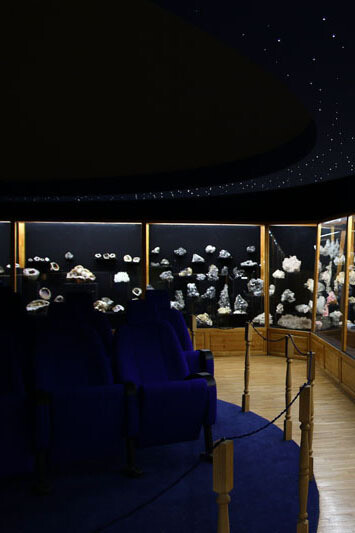 Minerals and Planetarium. Courtesy of Regional Natural History Museum of Plovdiv  