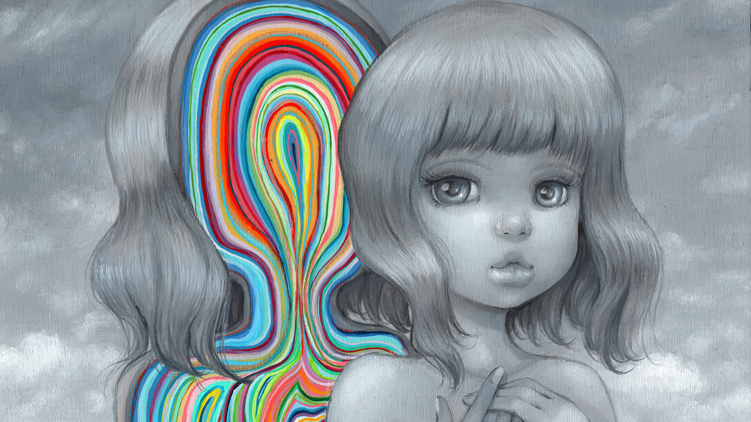 Camilla D'Errico, Interna, oil on panel, 20.3x25.4 cm, 8x10 in. Courtesy the artist and Dorothy Circus Gallery