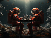 Astronaut food has come a long way from the old “toothpaste tubes”